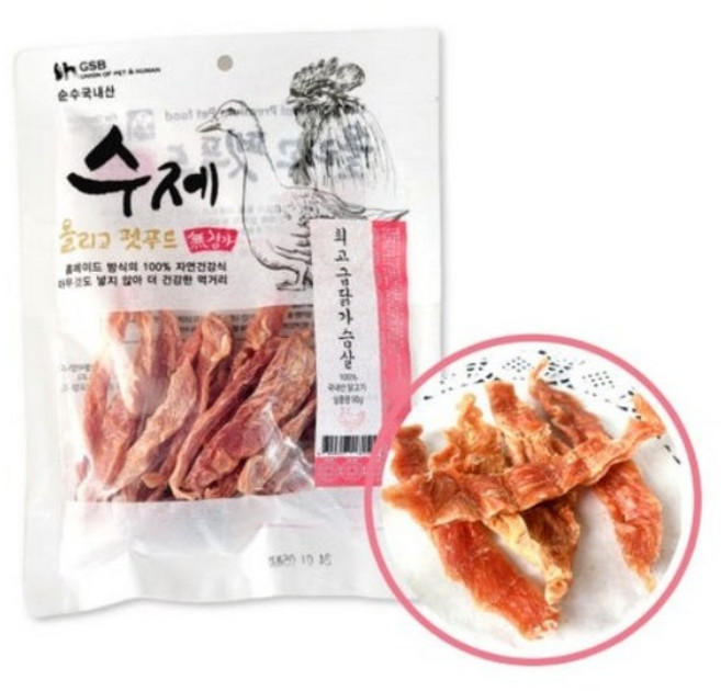 수제올리고펫푸드 강아지 국내산 수제간식, 1개, 90g