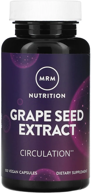 MRM Nutrition 포도씨 추출물 120mg 베지 캡슐 100정, MRMNutrition포도씨추출물120mg베지캡슐100, 1개 - 쿠팡