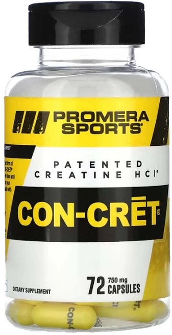 Con-Cret Creatine HCl 750mg 72캡슐, 72정, 1개 - 쿠팡
