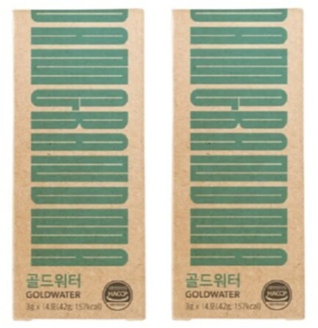 코스팜 골드워터 14p, 42g, 2개 - 쿠팡