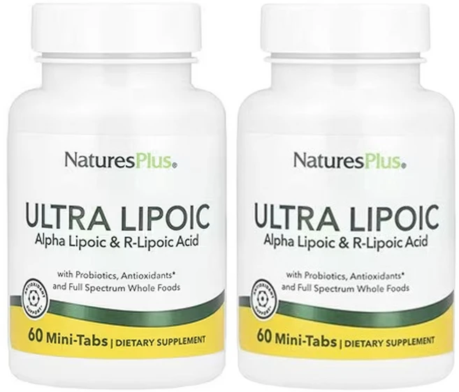 네이처스플러스 울트라 리포익 60미니정제, 60정, 2개 - 쿠팡