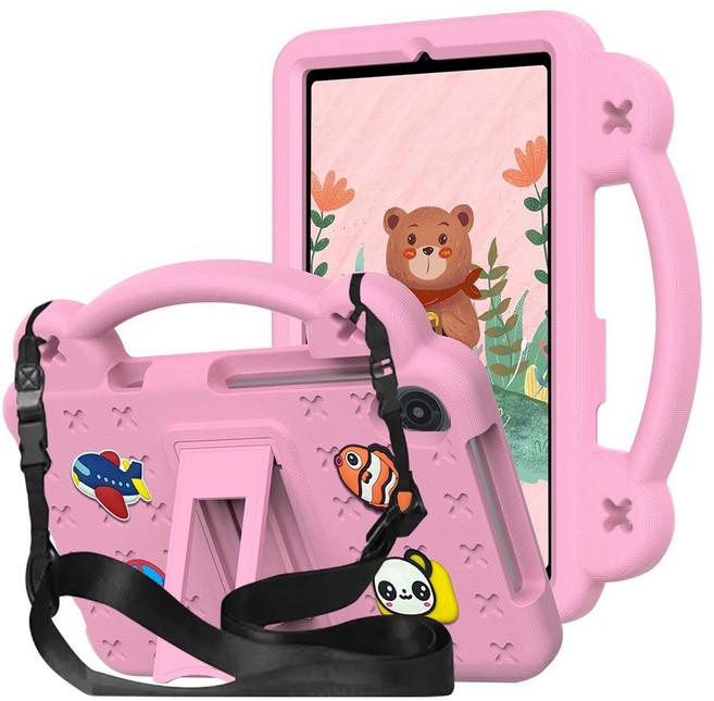 스냅케이스 ALLDOCUBE iplay 70 mini pro / turbo 호환 애니멀비츠 에바폼 케이스, 핑크, 1개