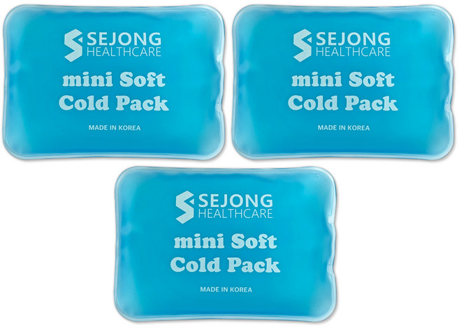 얼지않는 소프트 콜드젤팩 (미니) x3, 3개