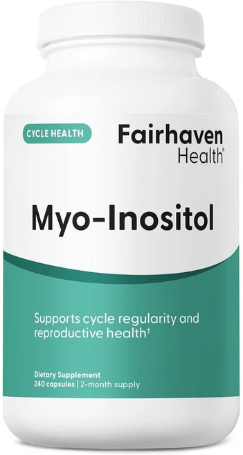 페어헤븐 헬스 2개 미오이노시톨 240 베지 캡슐 남여공용 이노시톨 2000mg, 240정 - 쿠팡