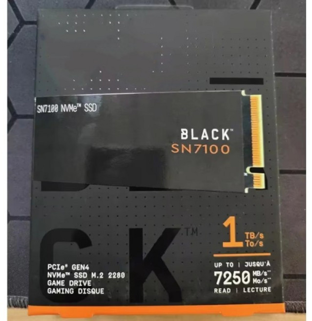 Western Digital SN7100/SN850X 1T 2t 4TSolid state 드라이브 노트북 SSD pcie 4.0x4 unidade disco de es, 05 SN850X  1TB, 1개