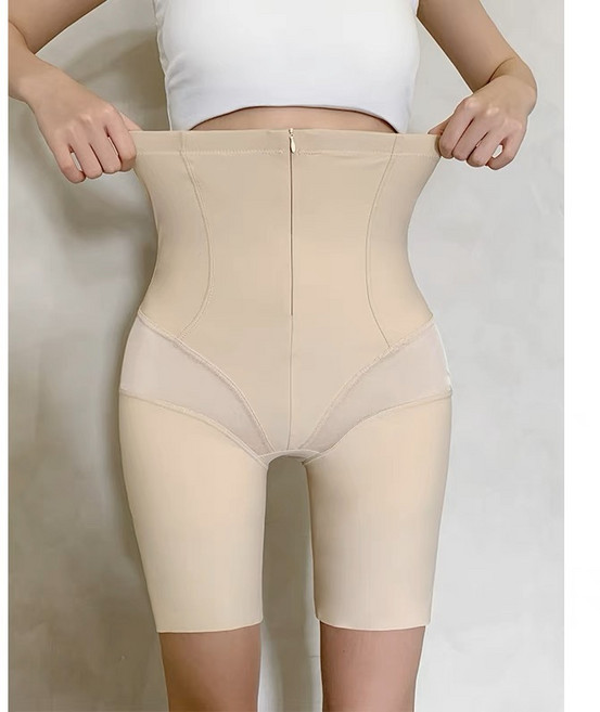 Cavensi 高腰收腹提臀褲 輕薄透氣彈力束腹褲 M-3XL大尺碼