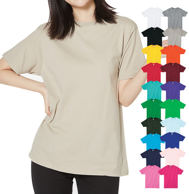 스타토리 32수 무지 반팔티셔츠 빅사이즈 150호-2XL 반팔 티셔츠