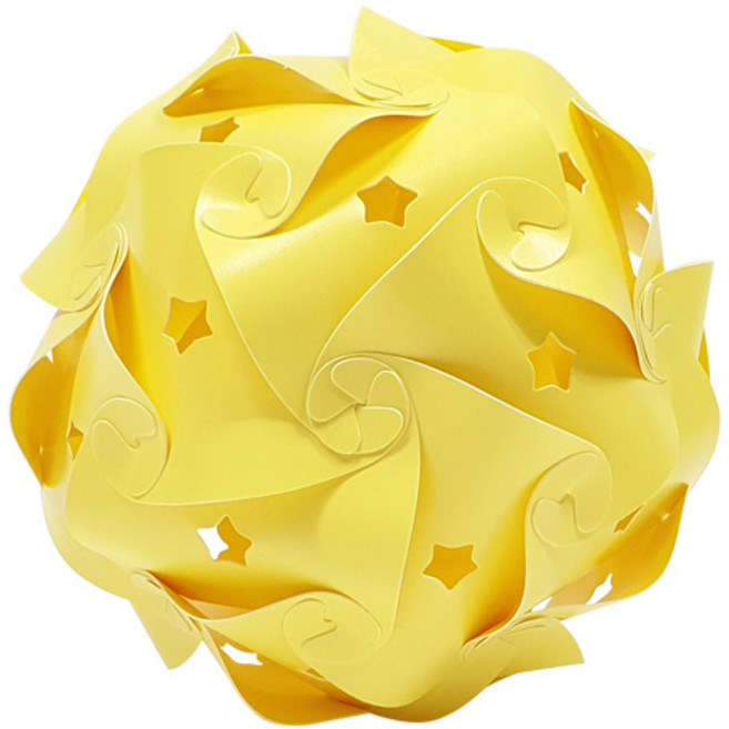 [온교육] 아이큐퍼즐-별 (1인용), 연노랑, 1개