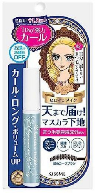일본 히로인 메이크업 컬 마스카라 베이스, 1개, 블루 그레이