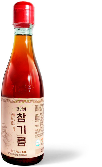 시장쏙 전연화 참기름, 1개, 350ml