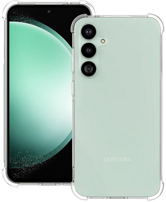 갤럭시 S23 FE 투명 범퍼 생폰 느낌 방탄 스키니 클리어 젤리 폰 젤리 케이스