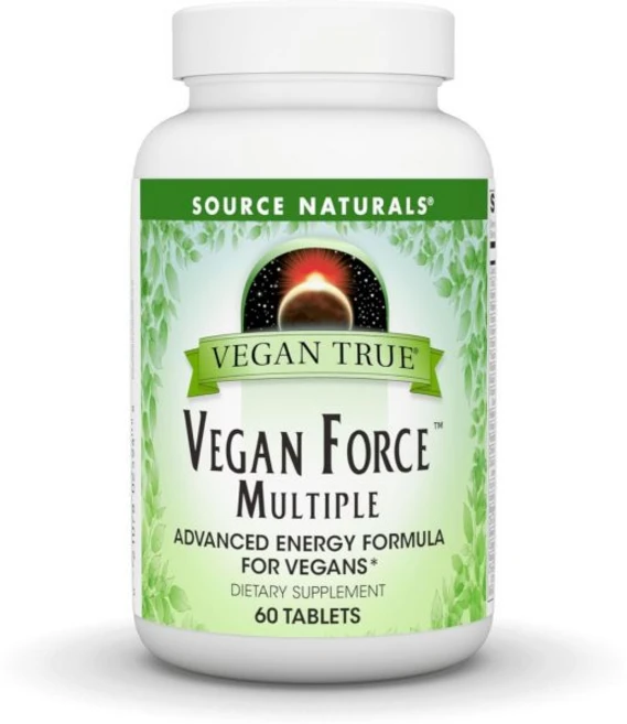 소스 내추럴스 비건 트루 포스 멀티플러스 주의자 고급 에너지 60 정 - 쿠팡