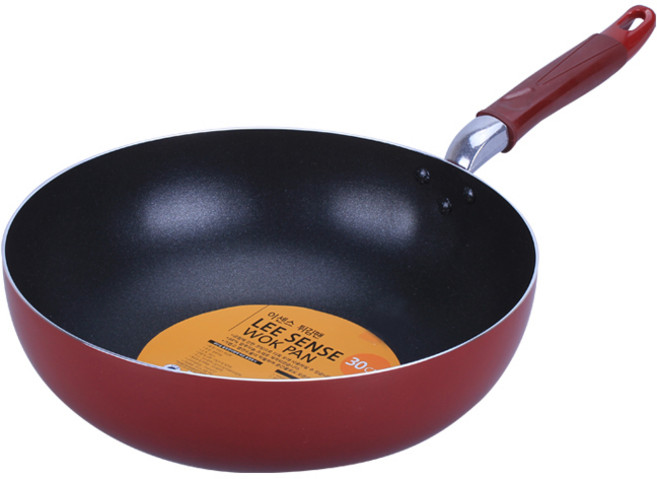 셰프링 이센스 은나노 6중코팅 궁중팬 웍 마블팬 튀김팬, 이센스 궁중팬 30cm, 1개