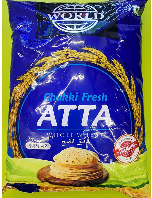 Chakki Fresh ATTA 차끼 아따 5kg (밀100%), 1개