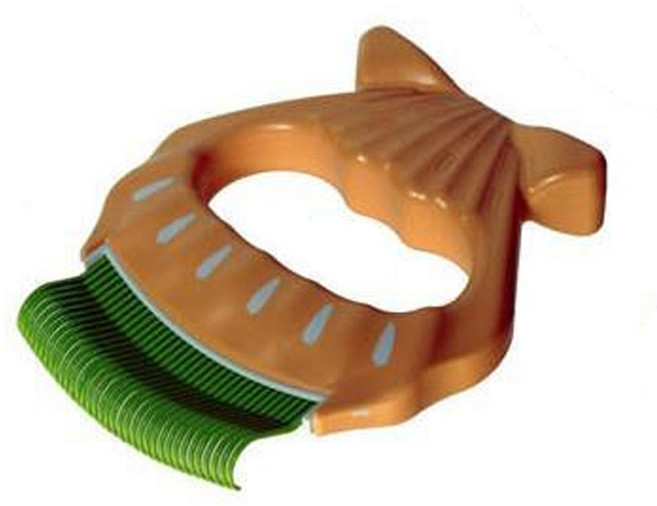 시바견 털갈이 관리 편안한 빗 죽은털 제거 해충 검은옷 그루밍 단모 피부자극 애견빗, 1개