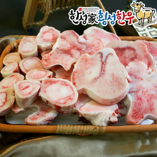 [한성가횡성한우]정품 횡성한우 1++등급 VIP 효도보신세트 8호 3kg(사골 3kg), 한성가횡성한우 [13 순차출고][냉동][도서산간,섬지역, 1개