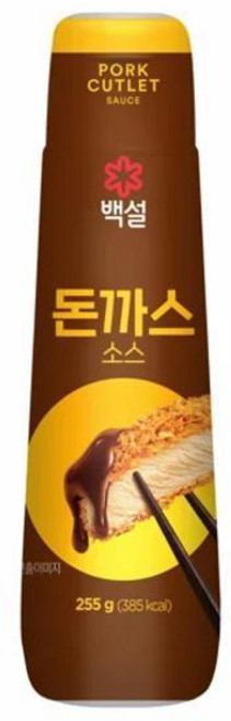 CJ 백설 돈까스소스, 40개, 255g