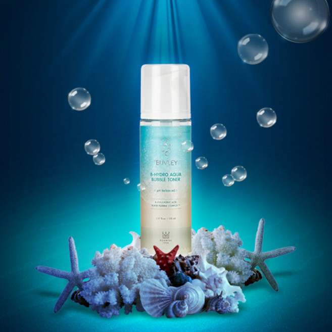 [백화점 판매] 버블리 8-하이드로 아쿠아 버블 토너/약산성/버블토너/8중 히알루론산, 3개, 150ml