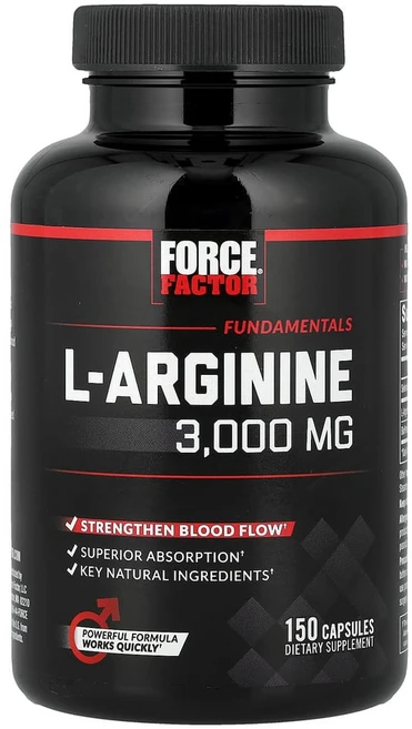 포스팩터 L-아르기닌 3000mg 캡슐, 150정, 1개 - 쿠팡
