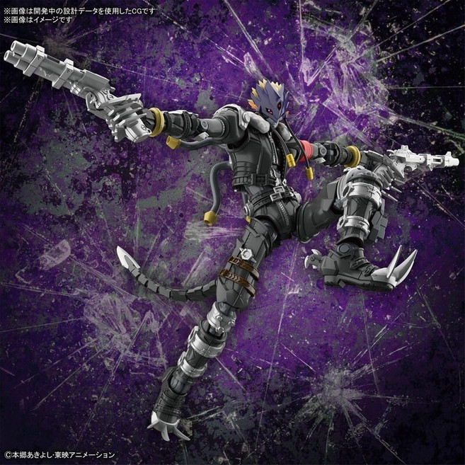 萬代 BANDA Figure-rise Standard 數碼寶貝 墮天地獄獸 5062080, 1個