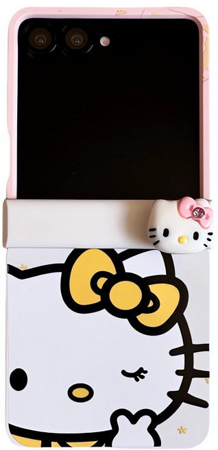 아펙시움 휴대폰케이스 갤럭시 z플립7 z플립5 z플립6 힌지보호 맥세이프 낙상 방지 케이스 고양이