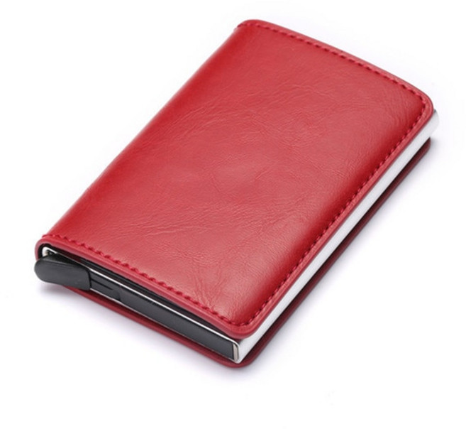 지갑 이름 남자 카드 홀더 스마트 명함 Rfid 알루미늄 상자 신용