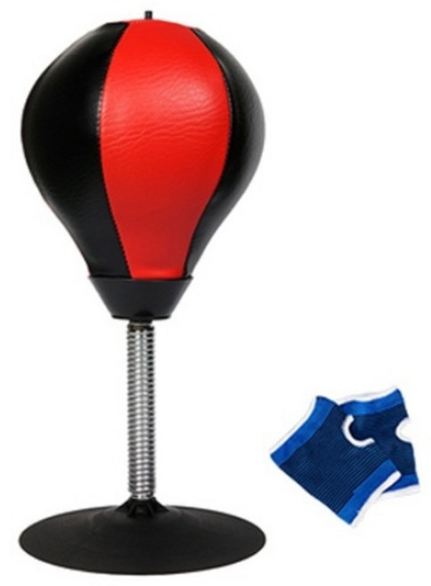 까마느 데스크 책상용 펀치볼 스피드볼 가정용 샌드백 복싱바