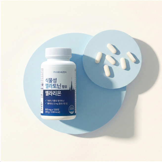 파미젠 식물성 멜라토닌 HACCP 인증 2mg 120정 1개
