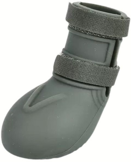 寵愛生活本舖 狗狗防滑矽膠雨鞋 窄身款 S-3XL 寵物鞋, 墨綠, 1個