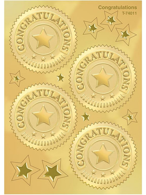 트렌드 보상 스티커 축하해. 메달 금 32개입 T-74011