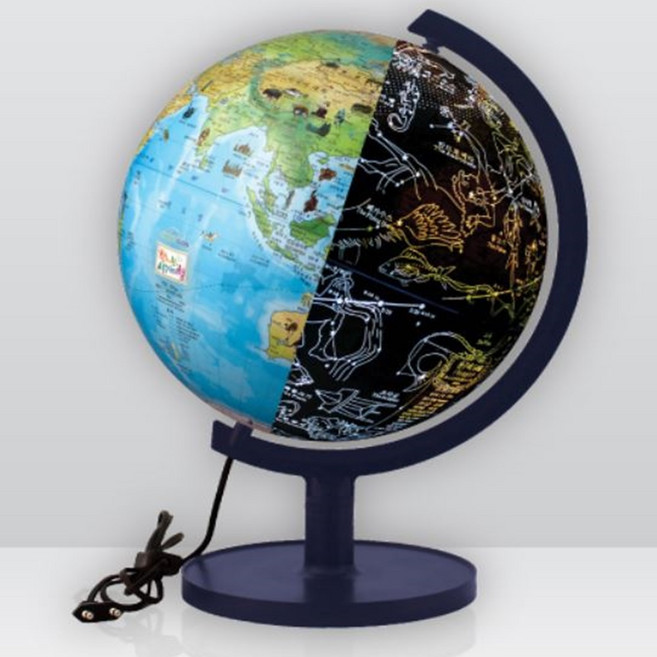 세계여행지구본 SJ-260-ELS7 LED지구본 식생어린이지구본 별자리지구본