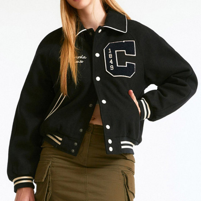 [후아유] 여성 숏 바시티 자켓 (패딩안감) (WHJJD4T33F-T) 1121072