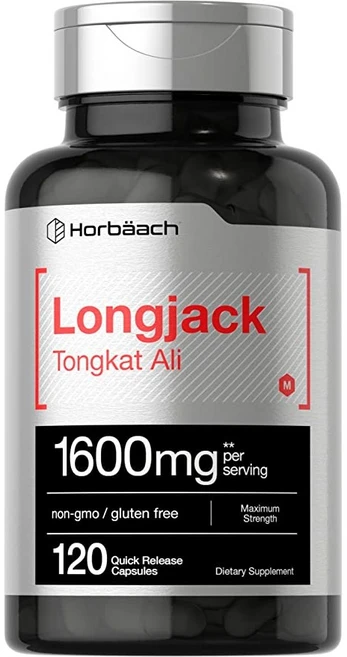 호바흐 통캇알리 Tongkat Ali 롱잭 통갓알리 추출물 1600mg 120캡슐, 1개 - 쿠팡
