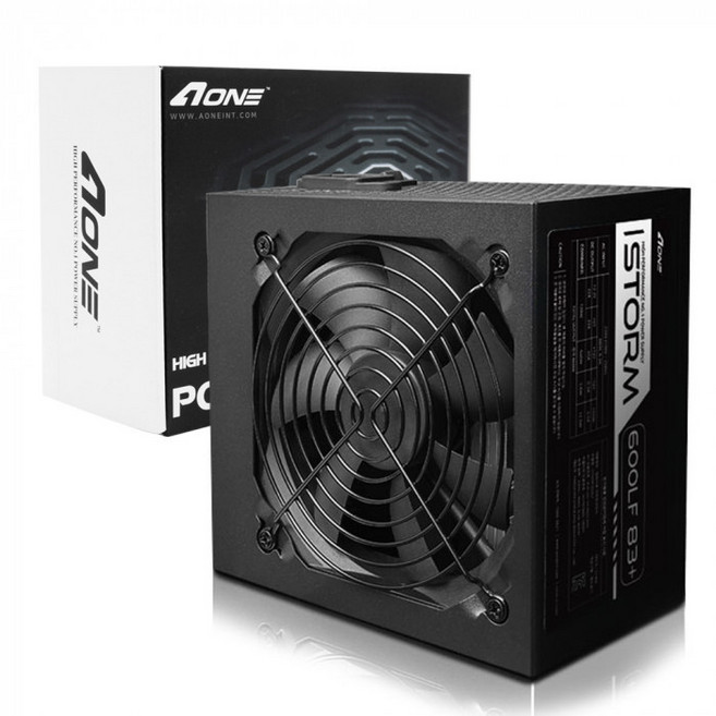 [AONE] STORM 83+ 600LF [600W/블랙]