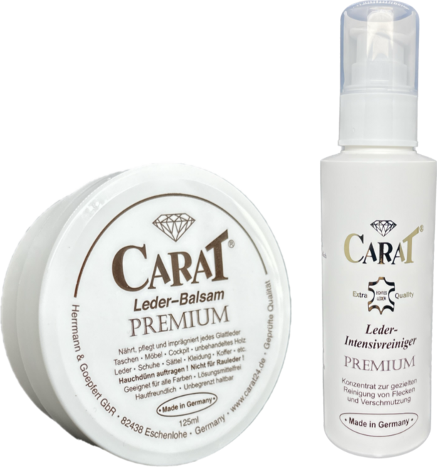 캐럿 프리미엄 가죽 클리너 보호제(에센스+클리너)