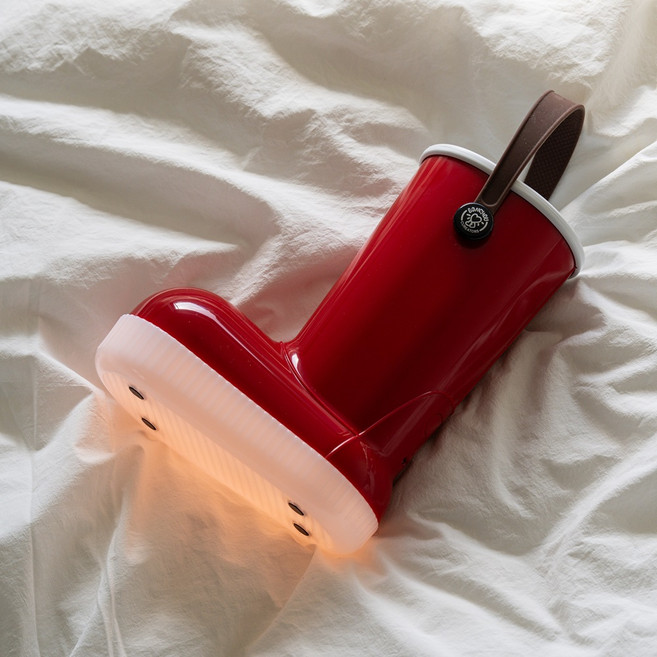 본슈 포터블 램프 무선 충전식 조명 스탠드 수유등 무드등 집들이선물, 1개, 본슈: 레드