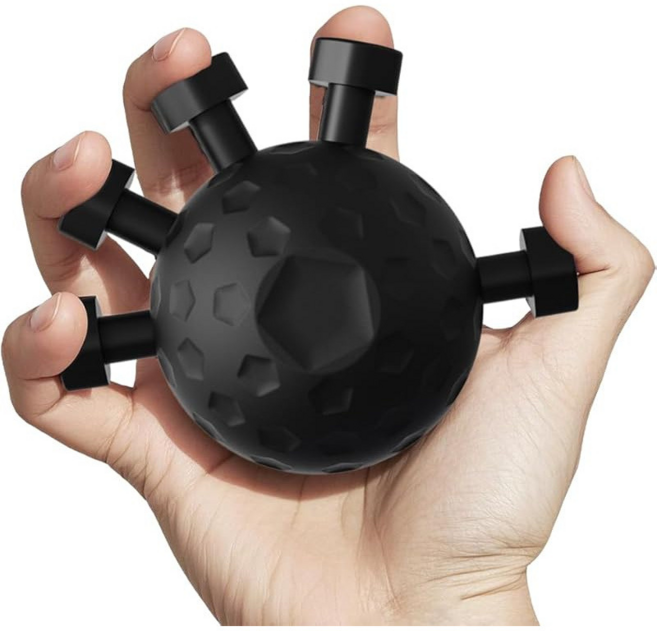 ErrifY 손가락 악력기 클라이밍 핸드그립, 1개, Black