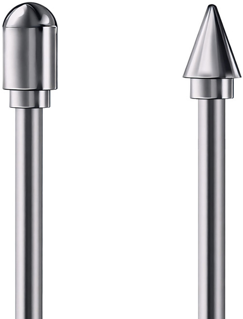 더조은셀러 S펜 펜촉 세모 둥근 볼펜 메탈 반영구 펜팁 교체용 갤럭시탭 S11 S11 울트라 호환, 1세트, 실버