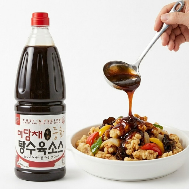 미담채 중화탕수육소스 2kg 대용량 찍먹 부먹 튀김소스, 1개