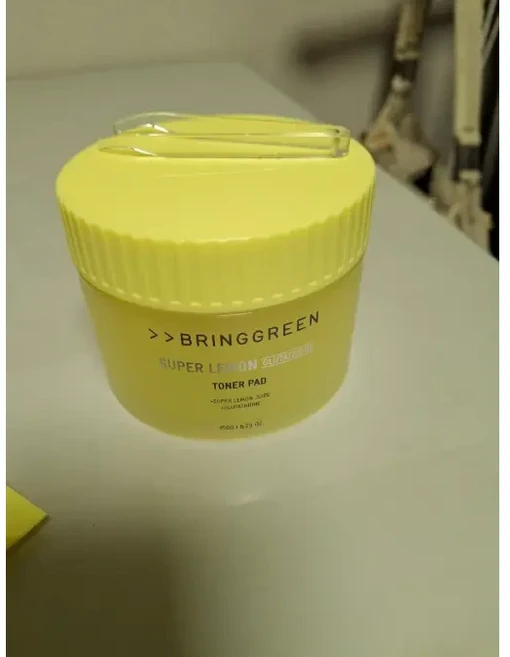 [NEW] 브링그린 bringgreen 슈퍼레몬글루타치온토너패드 리필기획 브링그린슈퍼레몬글루타치온, 1개, 90매입
