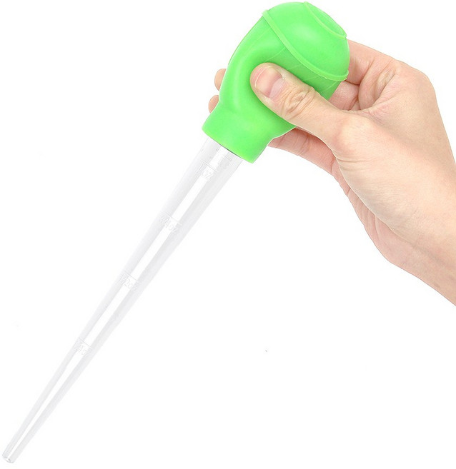 M7H_ 어항 스포이드 30ml 청소 집똥기 구피 치어 분리, 2개