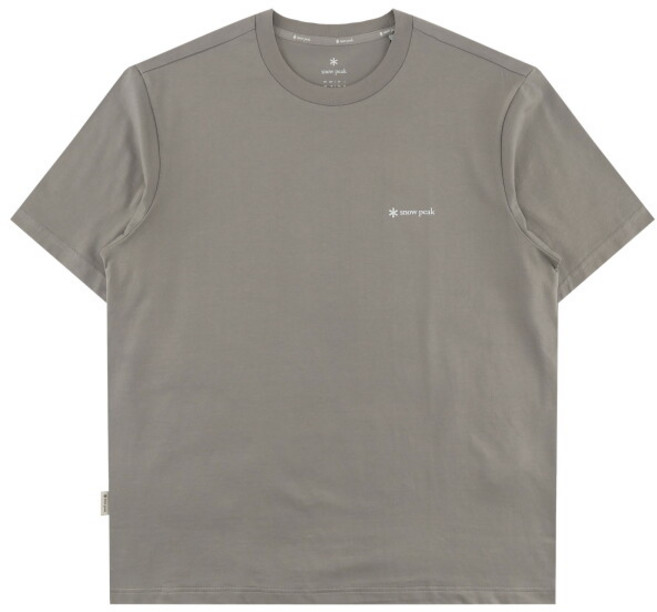 [스노우피크] 코튼 레터링 반팔 티셔츠 S26MMFTS62VY