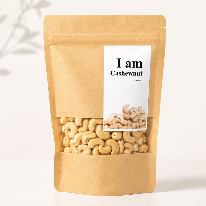 나나컴퍼니 볶음캐슈넛 구운캐슈넛, 500g, 1개