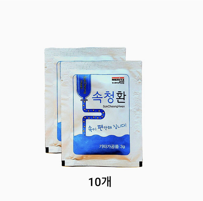 양생당 속청환 실속형 벌크(낱개) 구성 / 속편한 한방 환, 3g, 10개