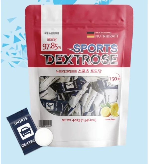 뉴트리크라프트 스포츠 포도당 캔디, 150정, 1개 - 쿠팡