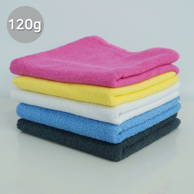 타올킹 업소용 120g 미용수건 모텔 숙박업소 휘트니스 목욕타올, 백색, 10개