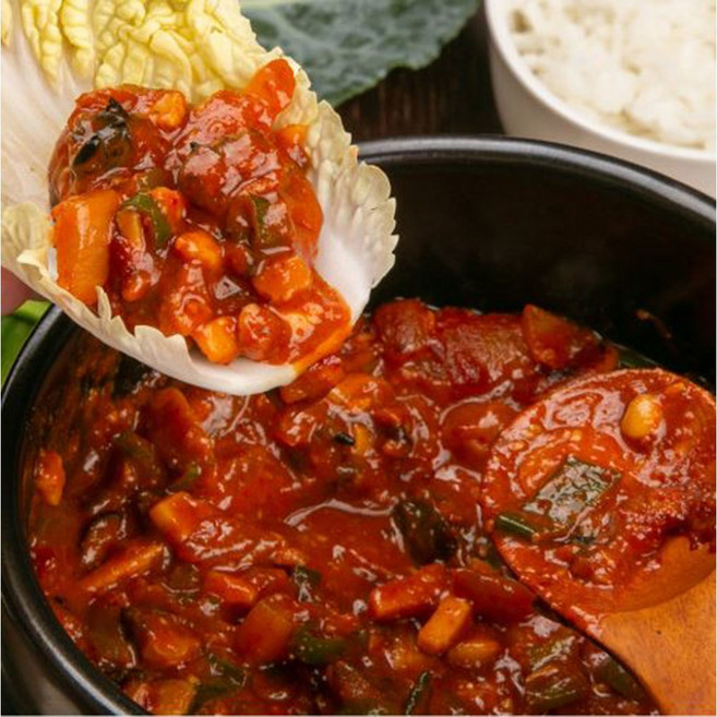 [미스터바옹] 매콤 우렁쌈밥, 1개, 490g