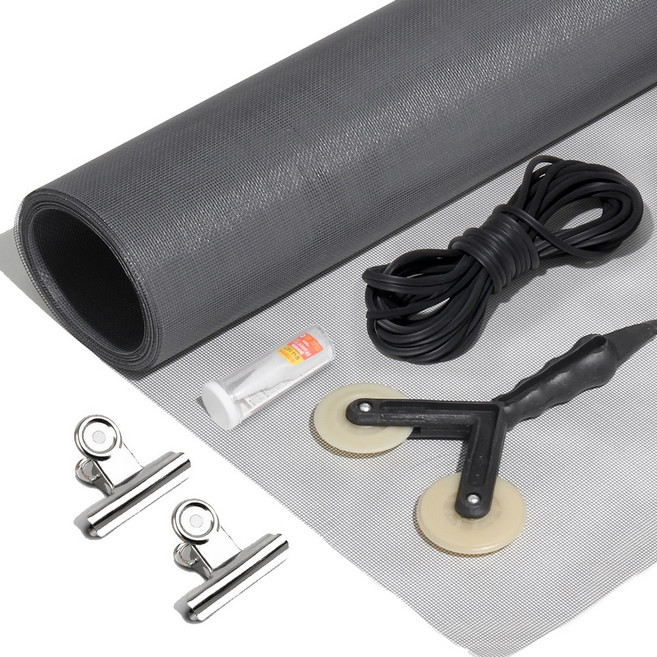 디앤샵 촘촘 미세 방충망 DIY 셀프 교체 세트 완벽구성, 1개