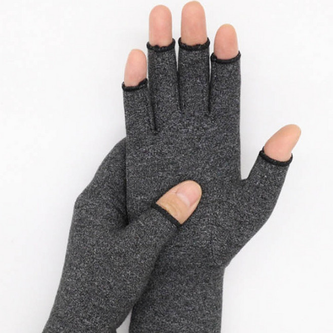 오픈핑거 반장갑 손가락 구멍 장갑 스마트폰 터치 겨울 방한