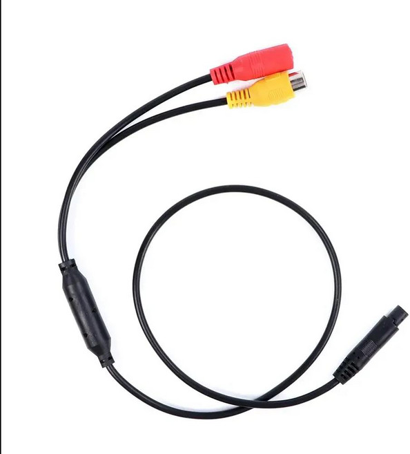 자동차 후면보기 카메라 주차 IP68 방수 CCD LED 백업 모니터 170 학위 HD 이미지, 02 Signal Harness